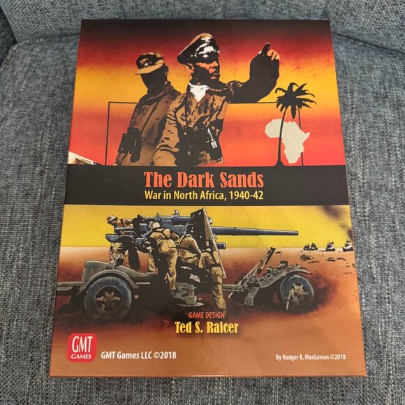 The Dark Sands: War in North Africa, 1940-42 (opened, punched, sorted)